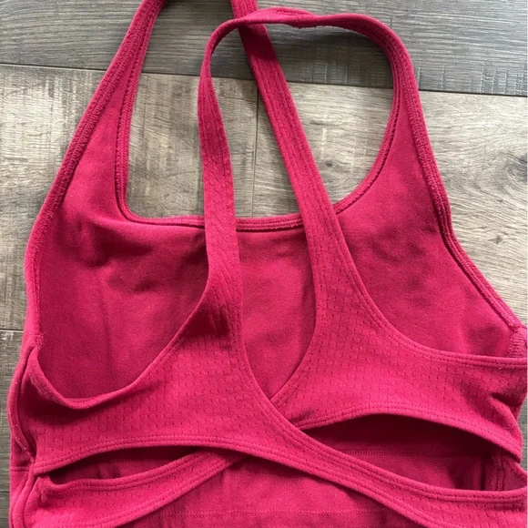 Fabletics Red Sports Bra - Picture 2 of 2